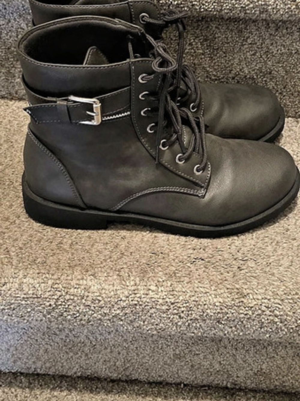 GreyCombat Moto Boots